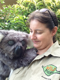 Ranger Ros with Kev the Drop Bear